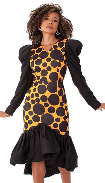 For Her 82139-BLKM-QS Womens Dress