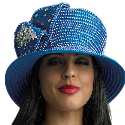 Lily And Taylor H947-TRQ Church Hat