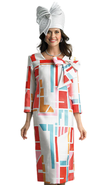 Lily And Taylor 4812-REM-QS Church Suit