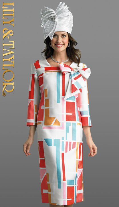 Lily And Taylor 4812-REM-QS Church Suit