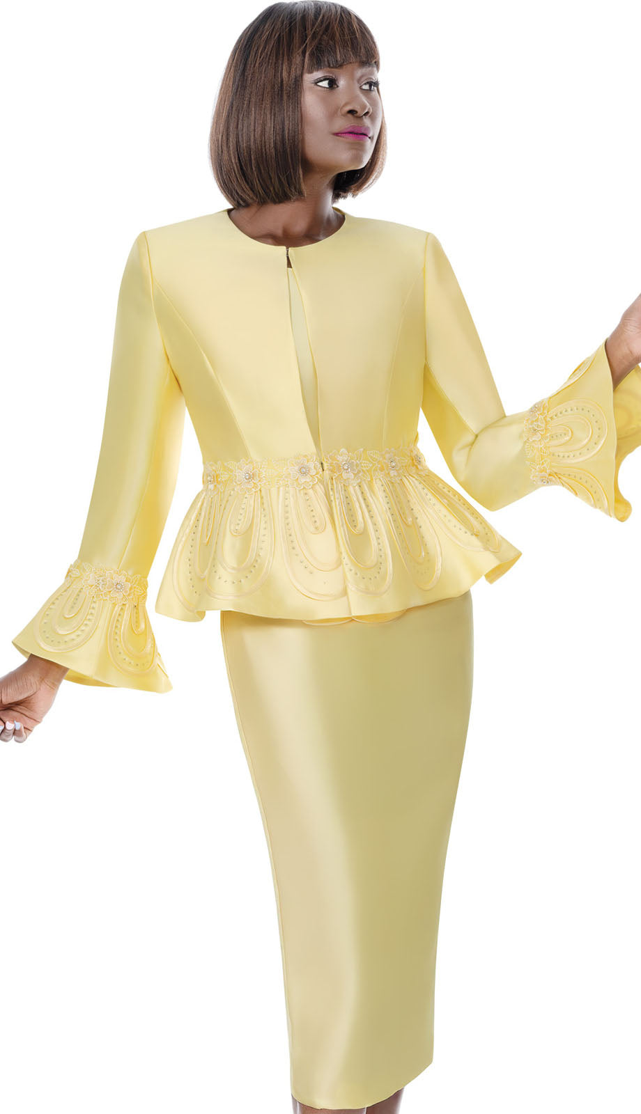 Terramina 7862-YLW-CO Church Suit