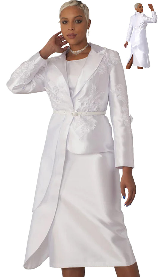 Tally Taylor 4812-WHT-CO Church Dress