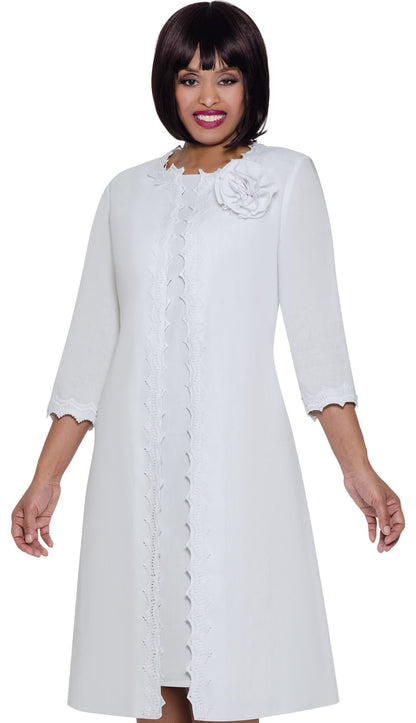Divine Blessings DB2052-WHT-IH Church Dress