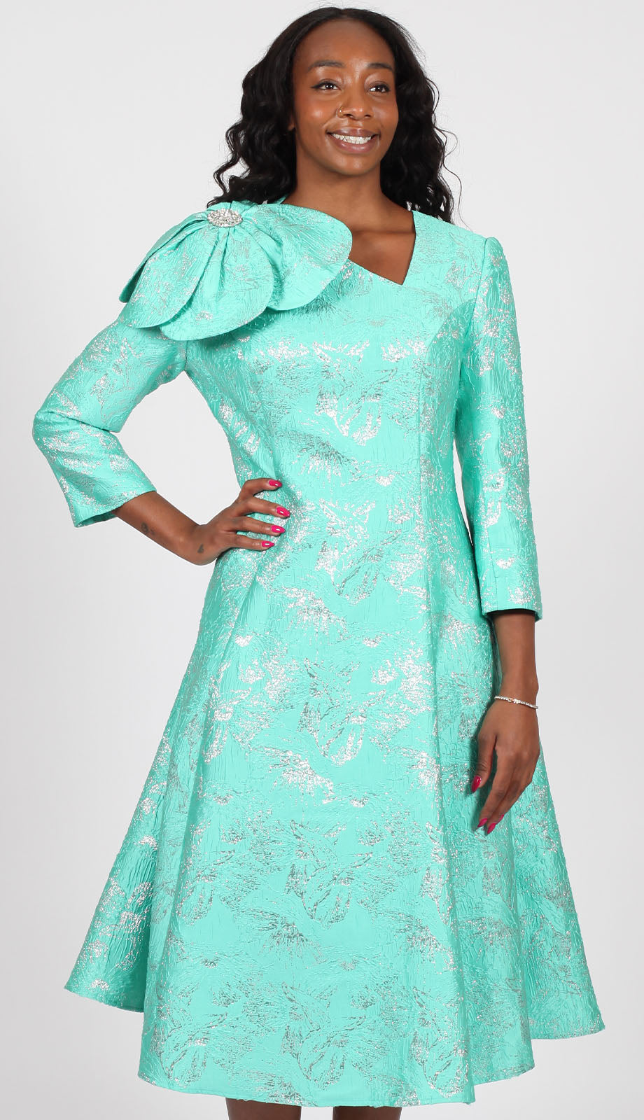 Diana Couture 9111 Church Dress