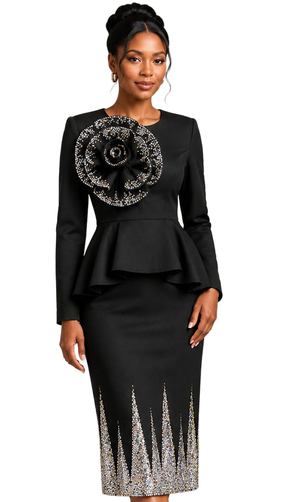 GMI 402112-BLK Church Suit – Church Suits Fast