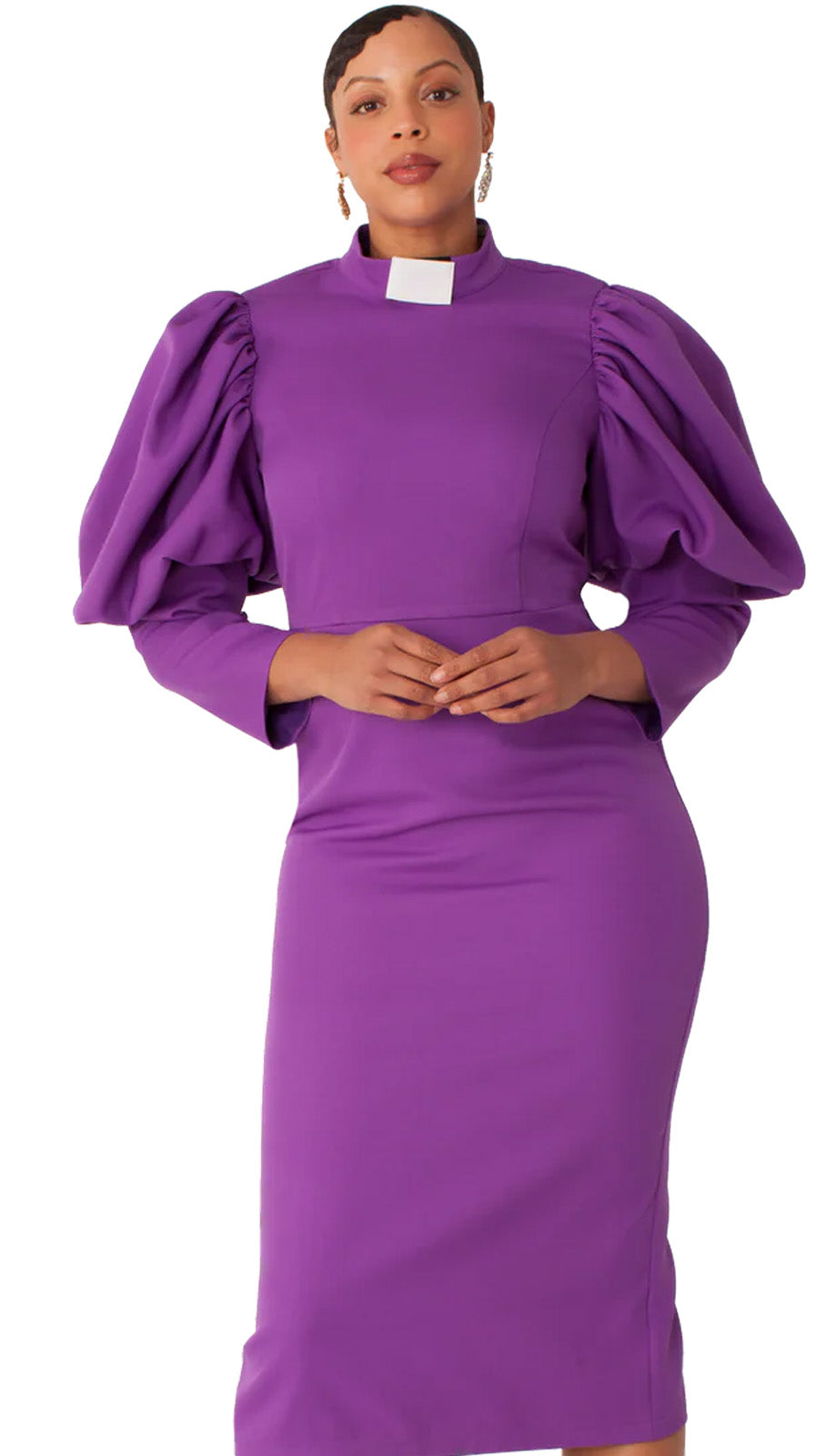 Tally Taylor 4813-PUR-QS Church Dress