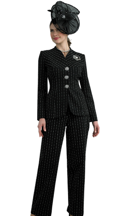 Lily And Taylor 4754-QS Ladies Pant Suit