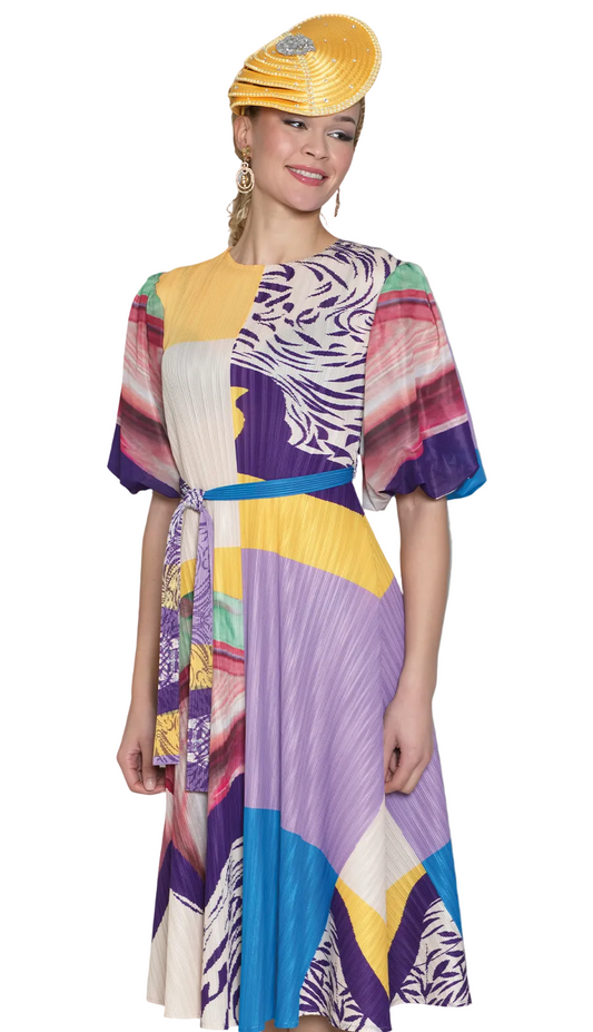 Lily And Taylor 5170-MLT Church Dress