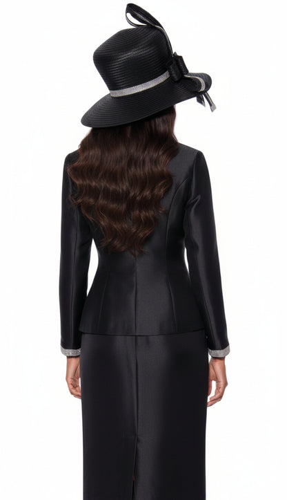 GMI 9872-BLK-IH Church Suit