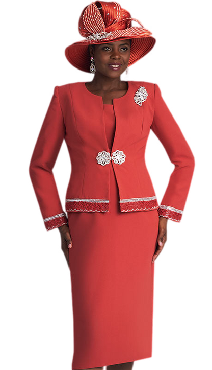 Lily And Taylor 4272-RST Church Suit