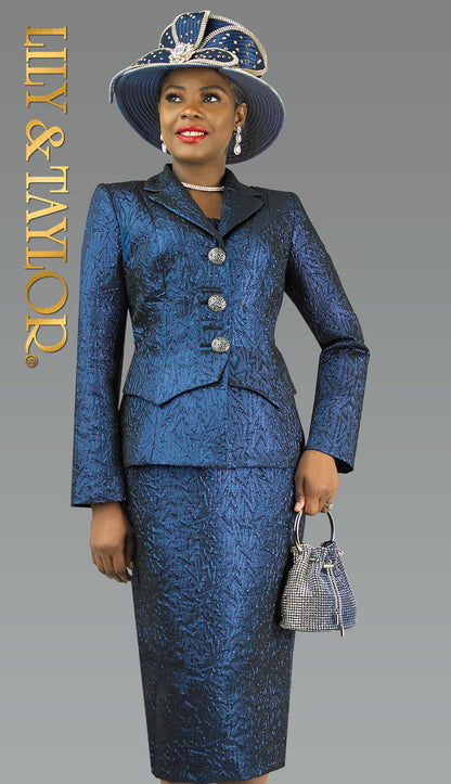 Lily And Taylor 4920-MBL Church Suit