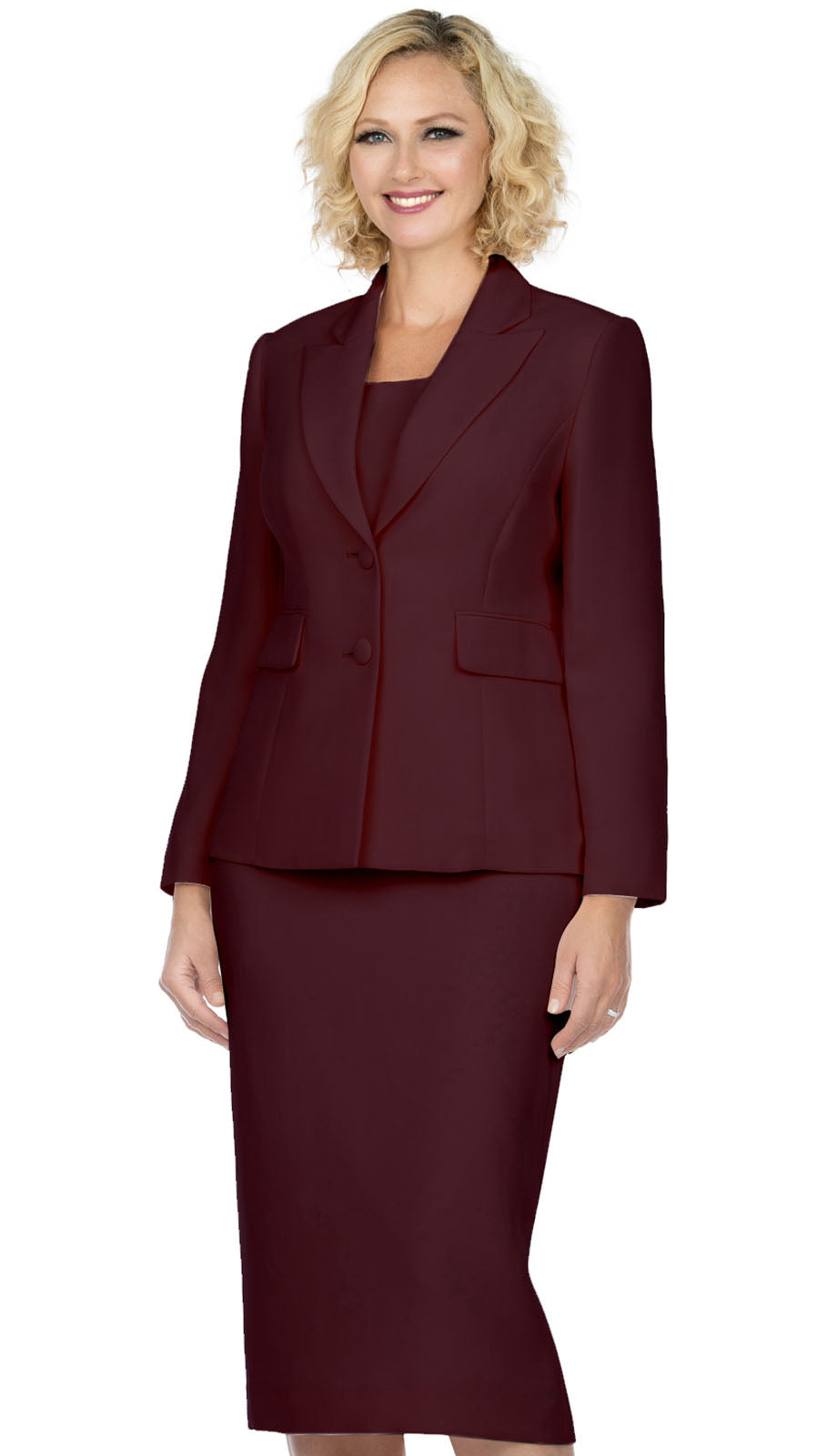 Giovanna 0710-PLM-CO Church Suit