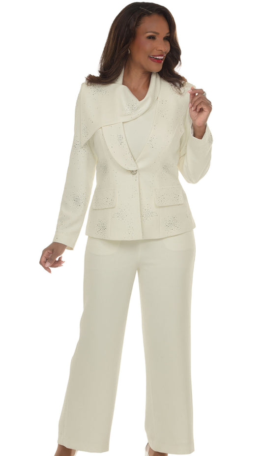 Donna Vinci 12278-OFW Pant Suit