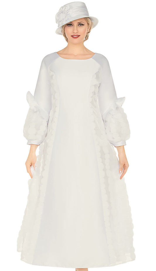 Giovanna D1669-IVR Womens Church Dress