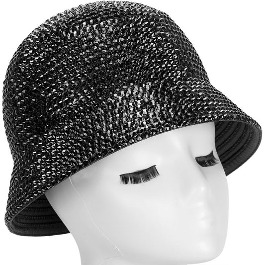 Giovanna HM1013-BLK Church Hat