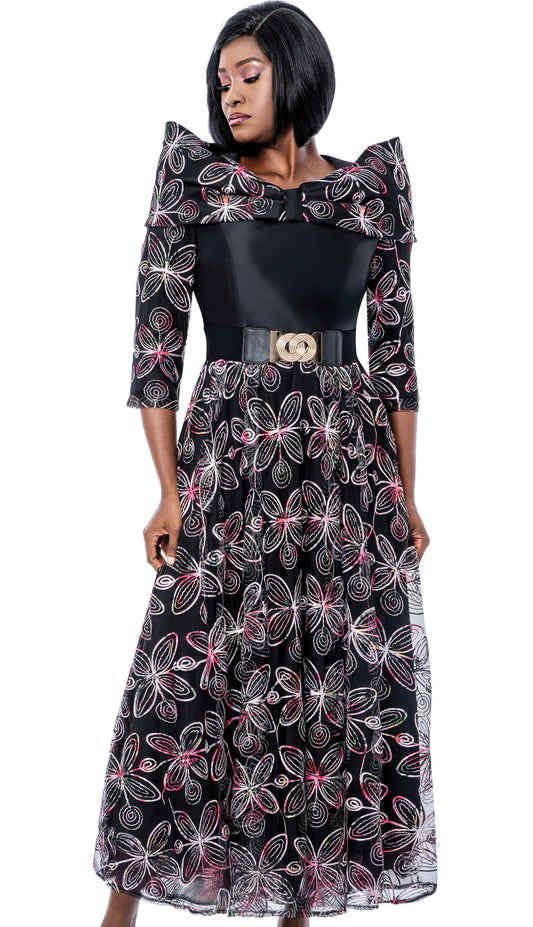 Terramina 7241-BLK-CO Church Dress