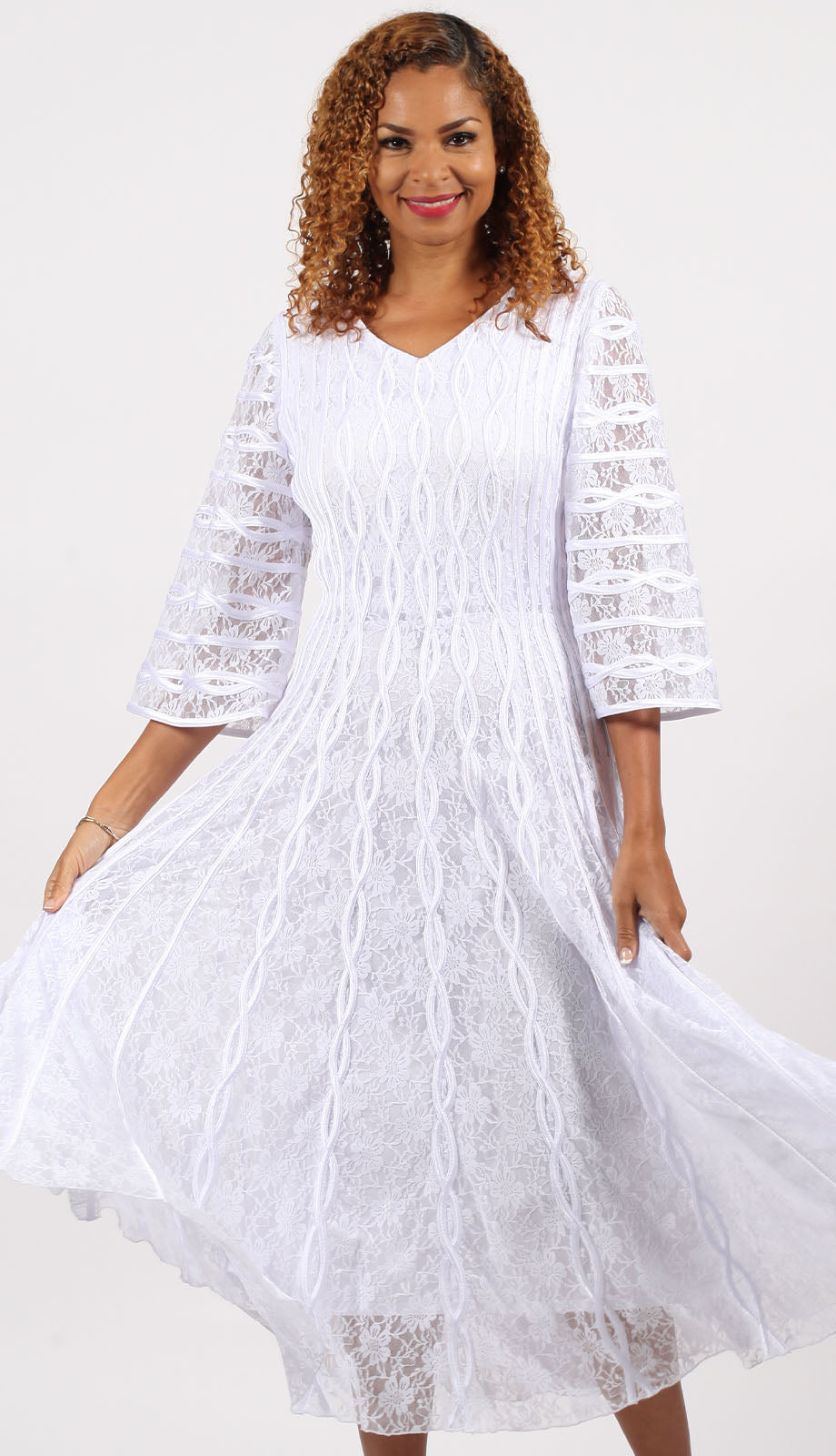 Diana Couture 9068-CO Church Dress