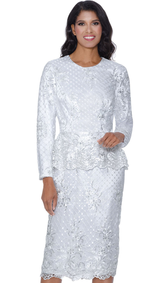 Stellar Looks SL600431-WHT-QS Unisex