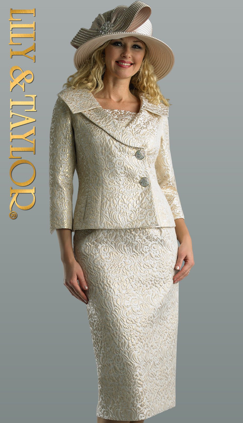 Lily And Taylor 4648-QS Church Suit