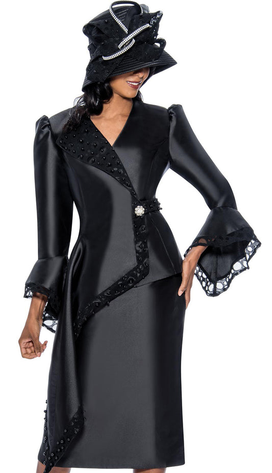 GMI 8792-BK-QS Womens Sunday Suit