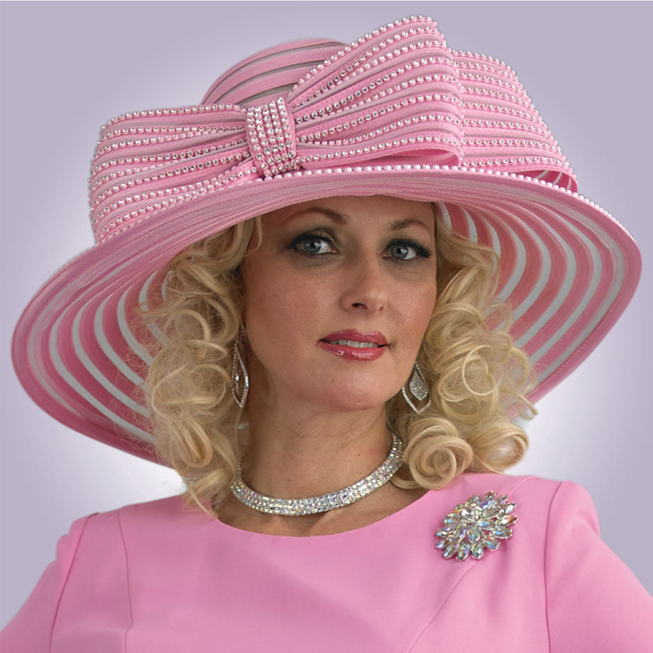 Lily And Taylor Hat H211-PNK-QS