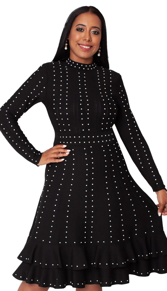 Tally Taylor 5374-BLK Church Dress