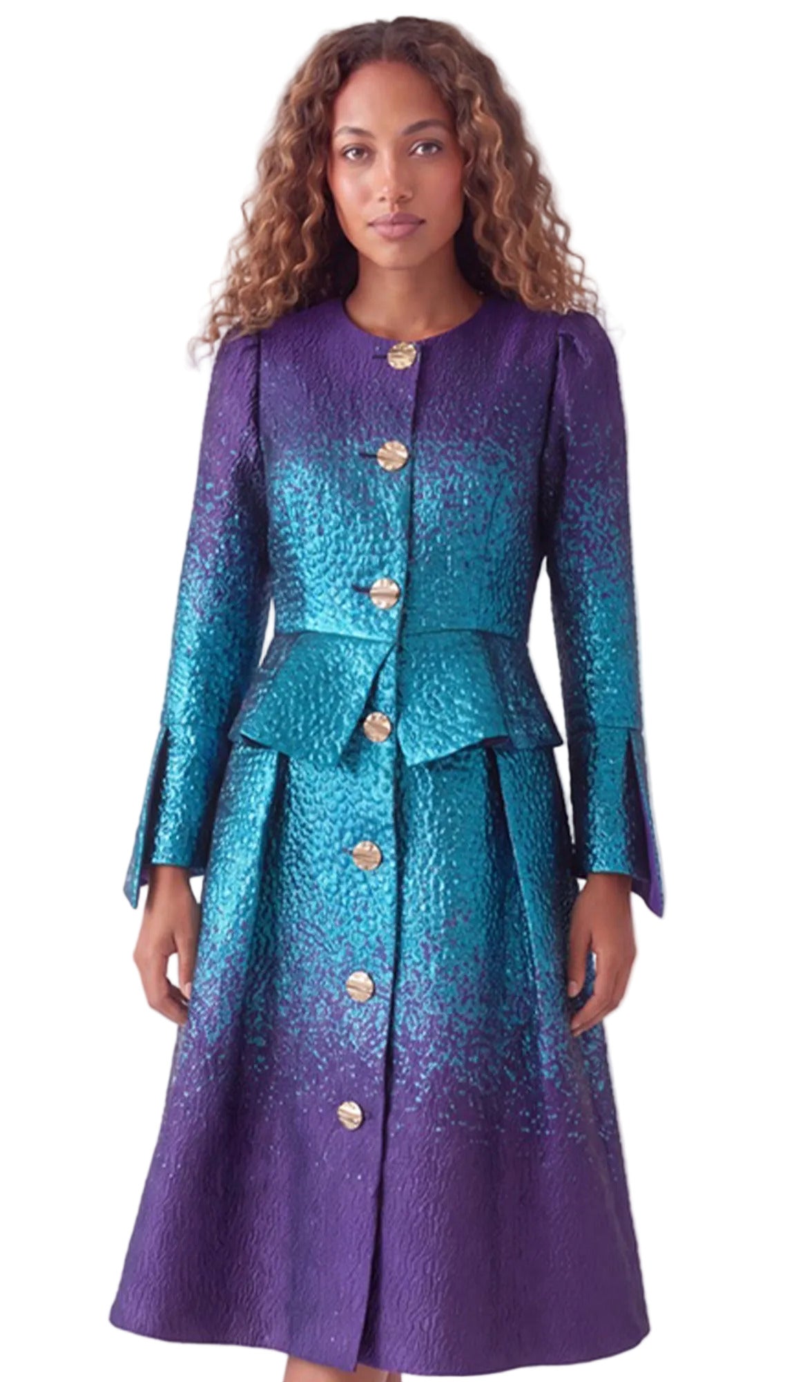 Lusso Couture 9211-PUR-CO Church Suit