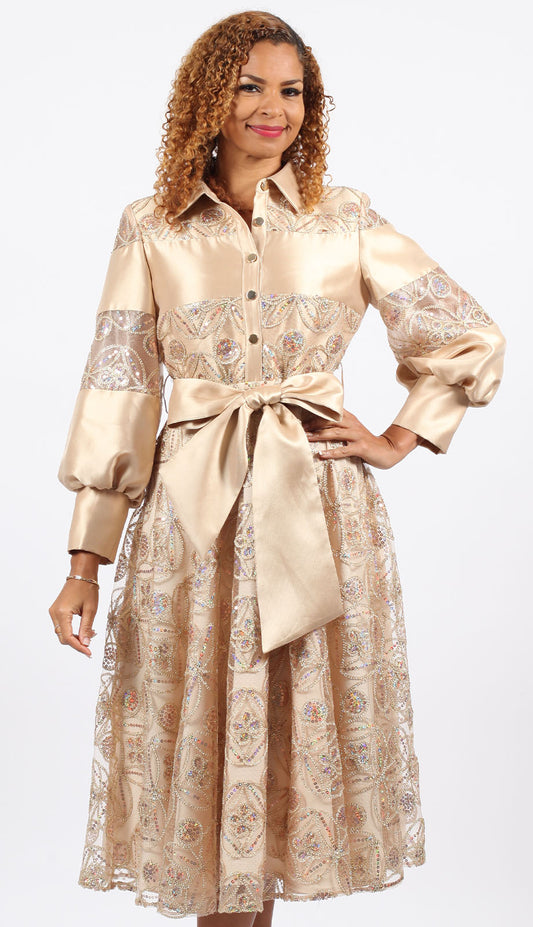 Diana Couture 9083 Womens Church Dress