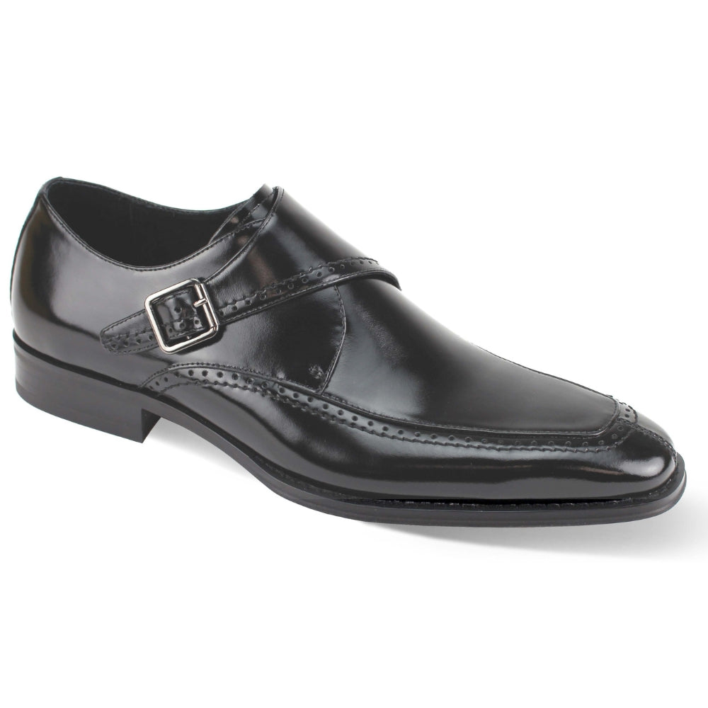 Giovanni AMATO-BLK Leather Shoes