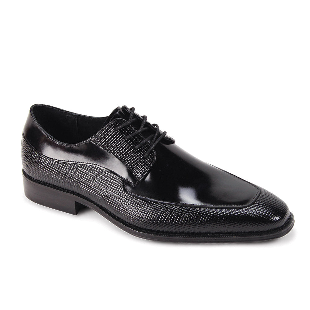 Giovanni ASHER-BLK Leather Shoes
