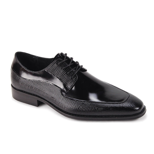 Giovanni ASHER-BLK Leather Shoes