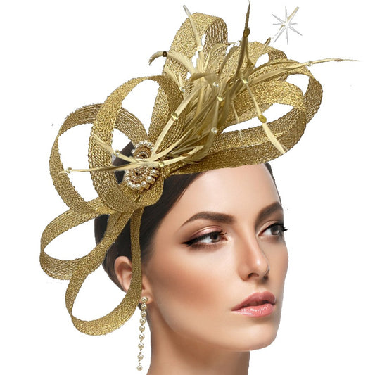 FA2745 SIMONE-GO Church Fascinator