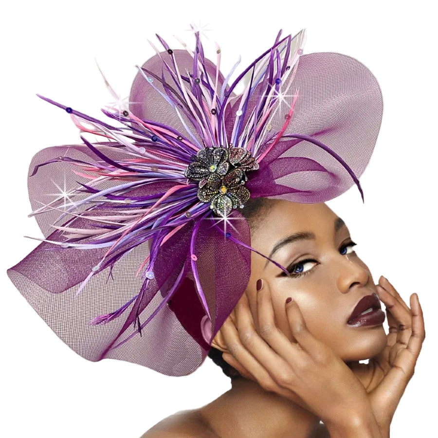 FA3033 NIGER-BE Church Fascinator