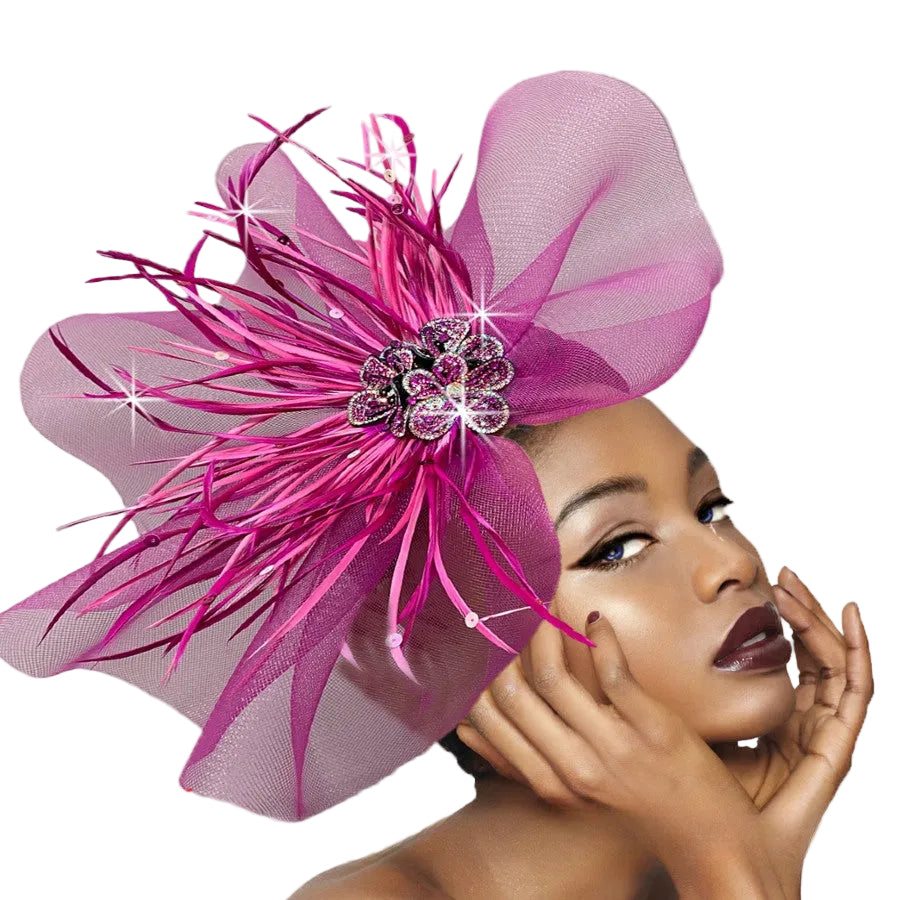 FA3033 NIGER-FU Church Fascinator