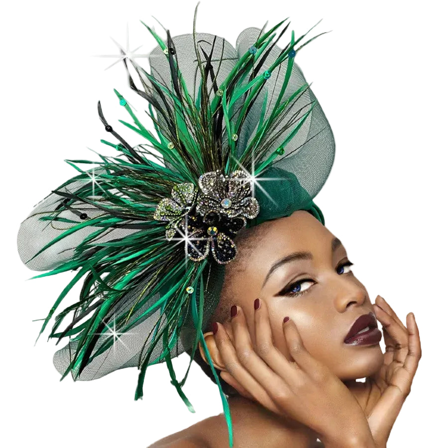 FA3033 NIGER-PE Church Fascinator