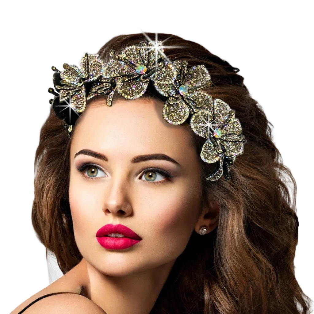 FA3071 TIARA-LG Church Fascinator