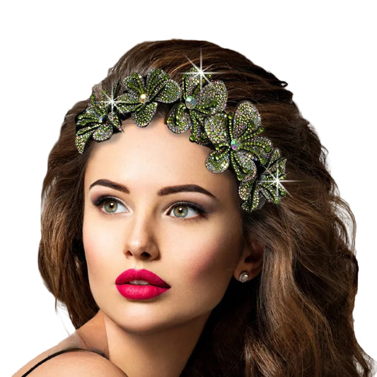 FA3071 TIARA-LIM Church Fascinator