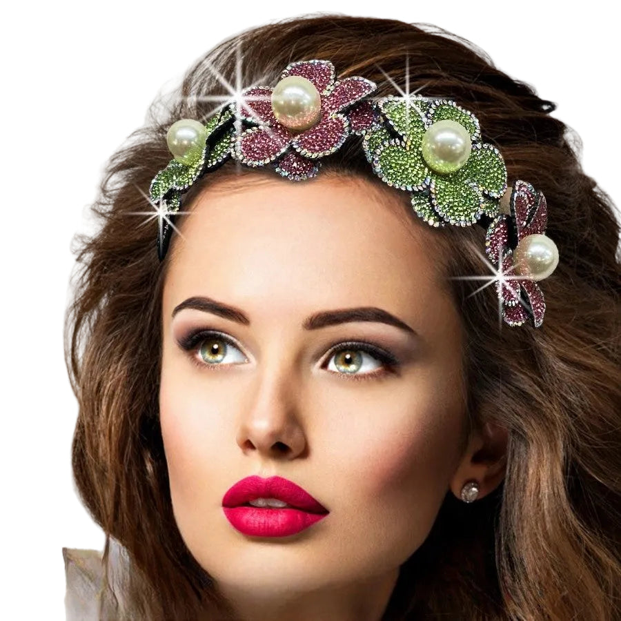 Church Hat FA3079 CRYSTAL CAMELIA-PL