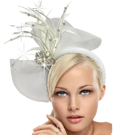 Church Hat FA3081B FIONA-WH