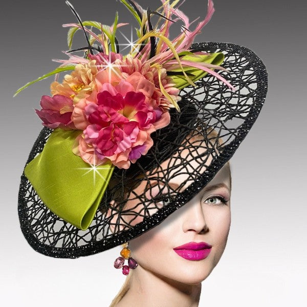 Honeycomb FA3140-BM Church Fascinator