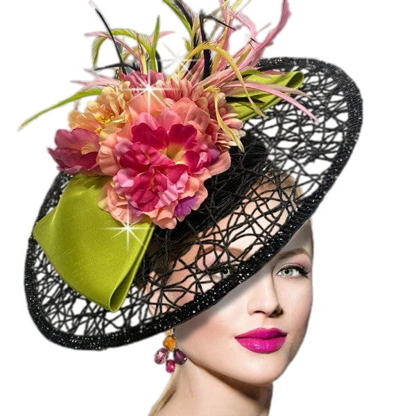 Honeycomb FA3140-BM Church Fascinator