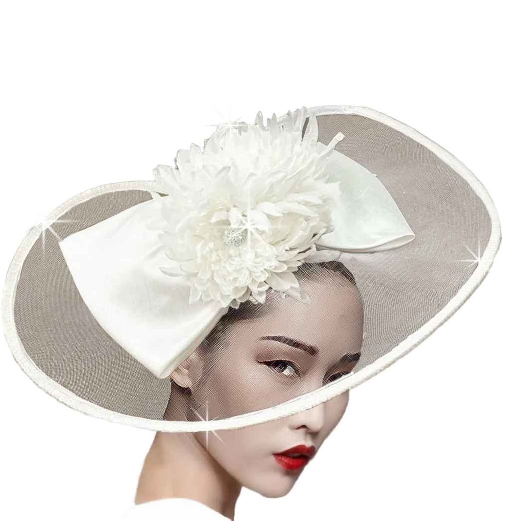 Church Hat FA3458 KEIKO-WHITE