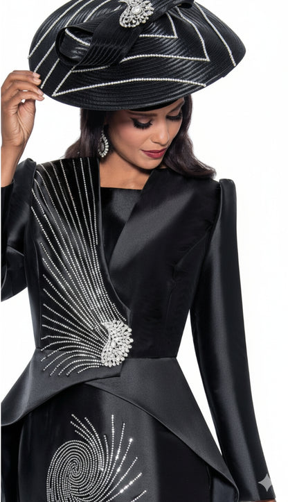 GMI G10212-BLK Church Suit