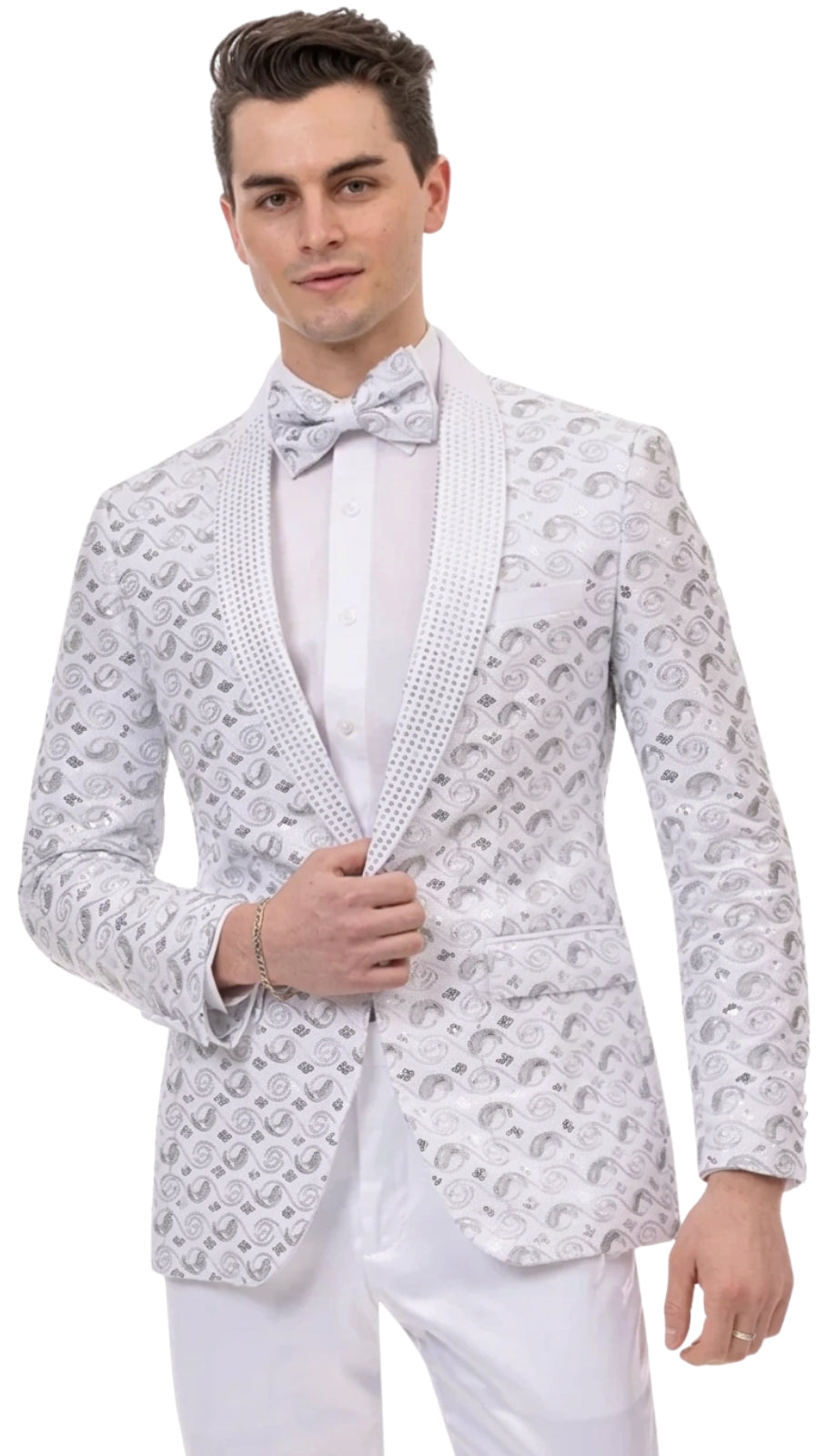 EJ Samuel J150-WHT-CO Blazer