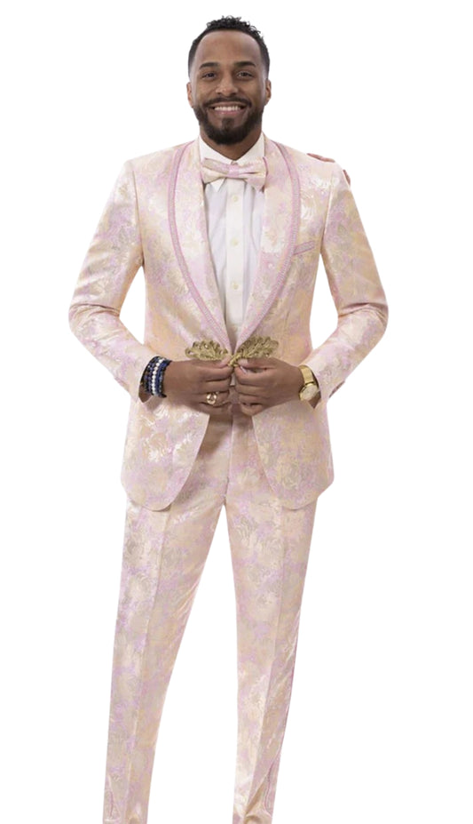 EJ Samuel JP111-PNK-CO Mens Suits
