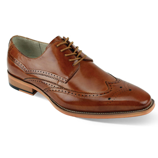 Giovanni LINCOLN-TAN Leather Shoes