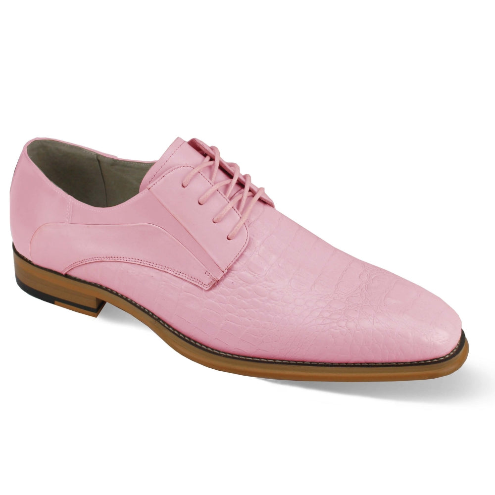 Giovanni Leather Dress Shoes-MASON-PNK