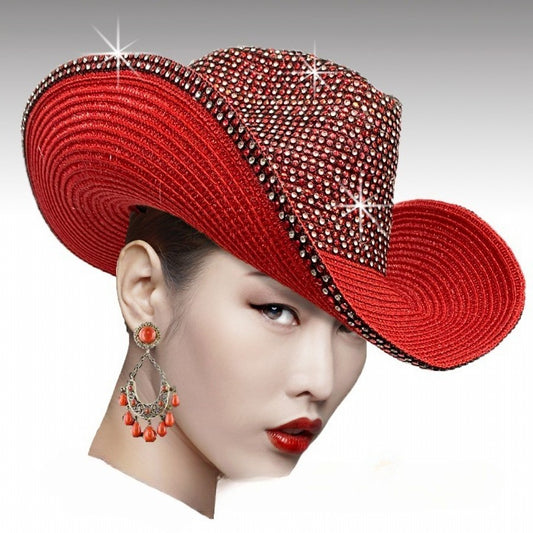 Hat SC1517-RED-QS Astra Cowboy