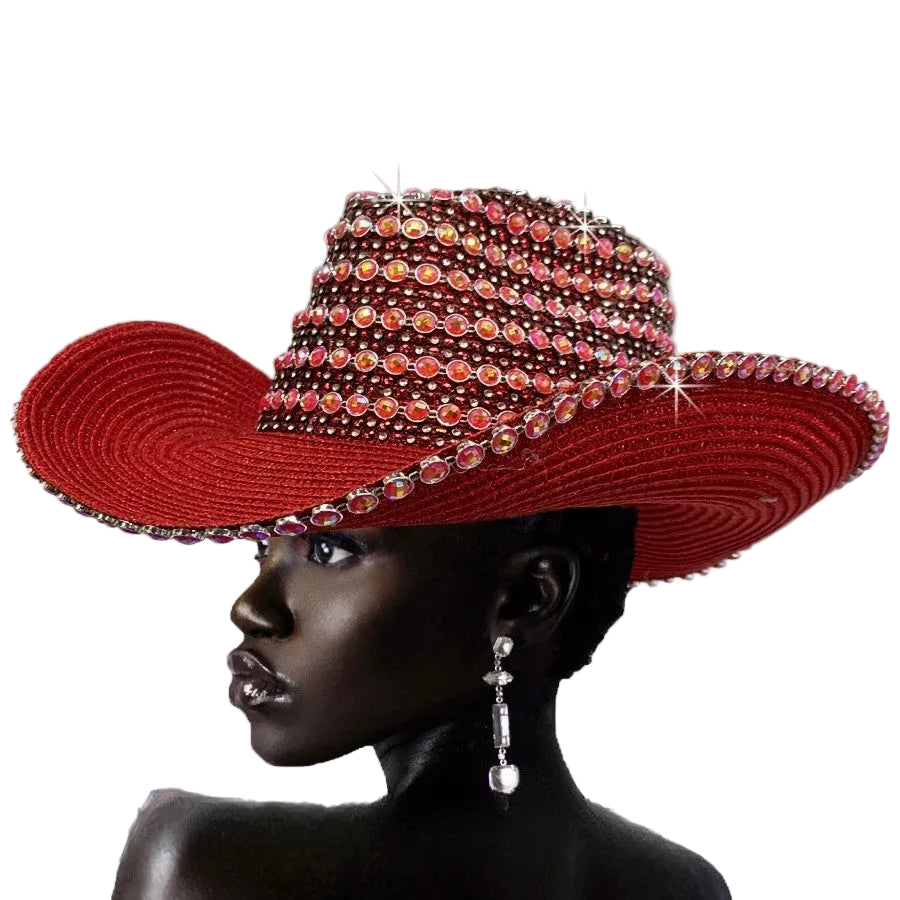 Church Hat SC2443B-RED Spice Girl