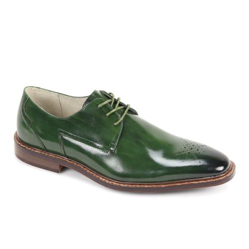 Giovanni TOBY-GREEN-14 Leather Shoes